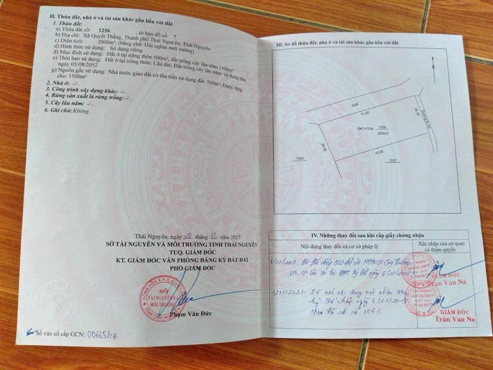 Đất nền 2000m² tại Thái Sơn 2 - Quyết Thắng giá chỉ 6 tỷ - Đầu tư sinh lời ngay!