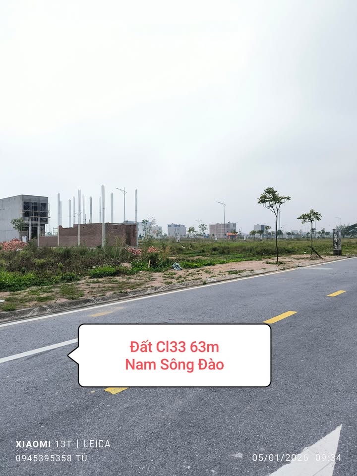 Đất nền Khu Nam Sông Đào, 63m², giá thỏa thuận - Vị trí đắc địa cho đầu tư