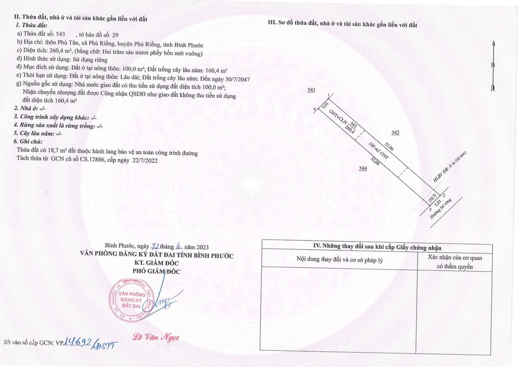 Đất nền Huyện Đồng Phú 500m² giá thỏa thuận - Cơ hội đầu tư tiềm năng!