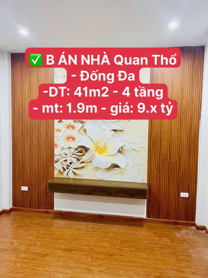 Nhà riêng Quan Thổ, Đống Đa 41m² giá 9 tỷ - An ninh tốt, kết nối thuận tiện!