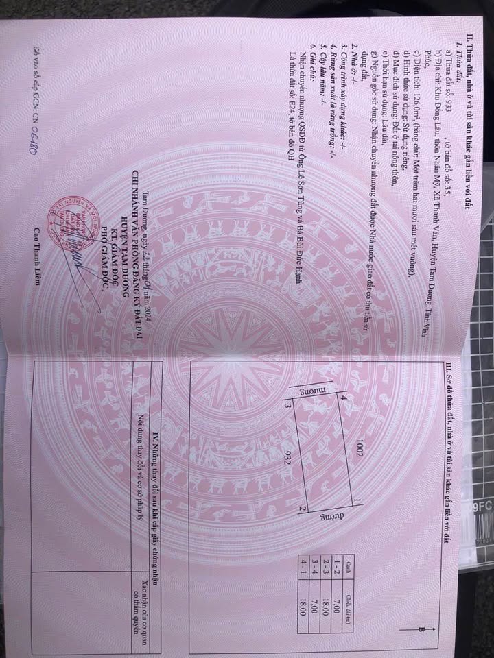 Đất nền Đống Lâu, Thanh Vân, 126m² giá chỉ 2.2 tỷ - Cơ hội đầu tư tuyệt vời!