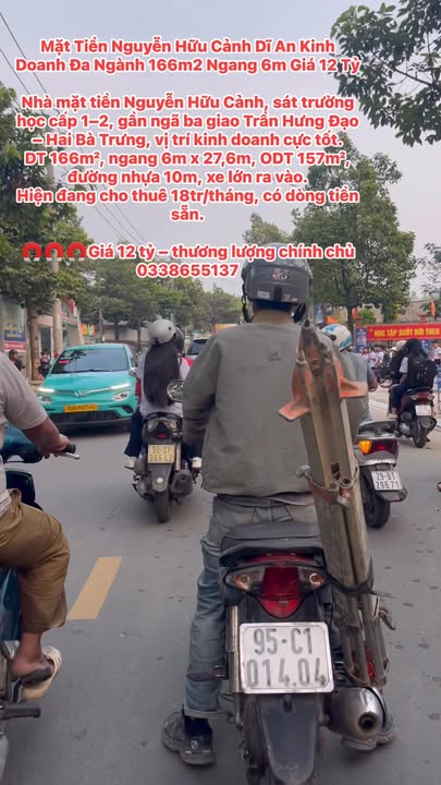 FrontHouse Nguyễn Hữu Cảnh Dĩ An 166m² giá 12 tỷ - Vị trí kinh doanh đắc địa!
