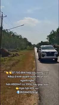 Đất nền ĐT.750, Định Hiệp, Dầu Tiếng 800m² - Vị trí kinh doanh lý tưởng!