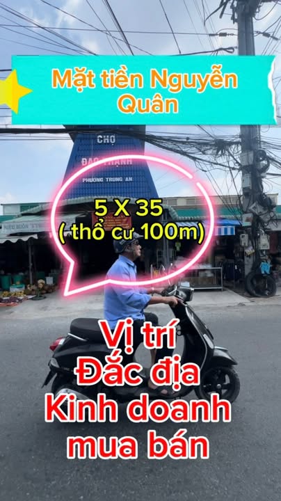 Đất thổ cư mặt tiền đường Nguyễn Quân, Đồng Tháp 175m² giá 2 tỷ - Cơ hội đầu tư sinh lời!