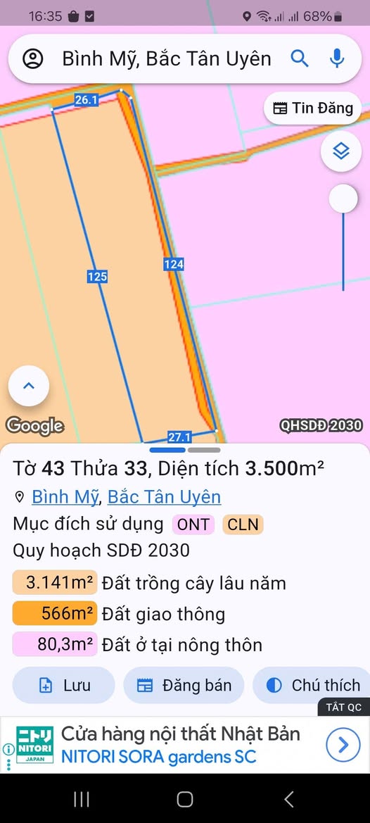 Đất thổ cư 3500m² tại khu nhà ở Quan Phúc - Giá chỉ 21 tỷ VND!