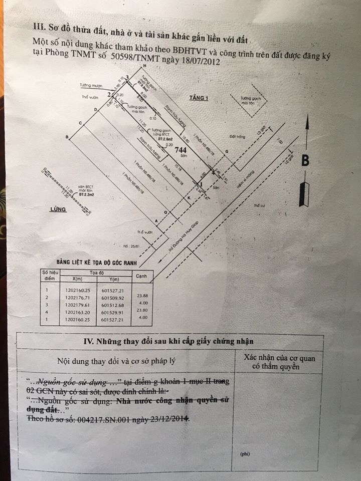 Đất nền Thạnh Lộc, Q12 - 96m² giá 2.78 tỷ - Cơ hội đầu tư tuyệt vời!