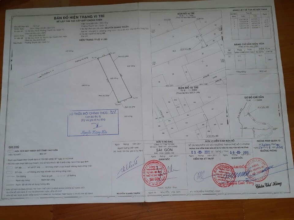 Đất nền Thạnh Lộc 41, Quận Gò Vấp, 90m² giá chỉ 1.35 tỷ - Sổ đỏ chính chủ!