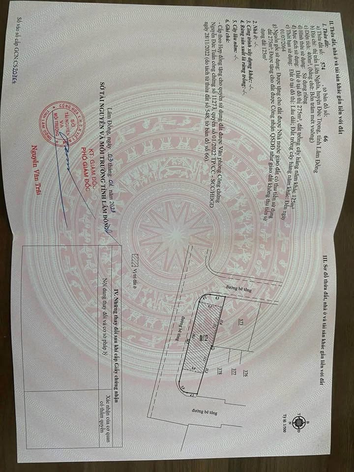 Đất nền 3 mặt tiền Thị trấn Liên Nghĩa 400m² giá 2.8 tỷ - Đầu tư sinh lời ngay!