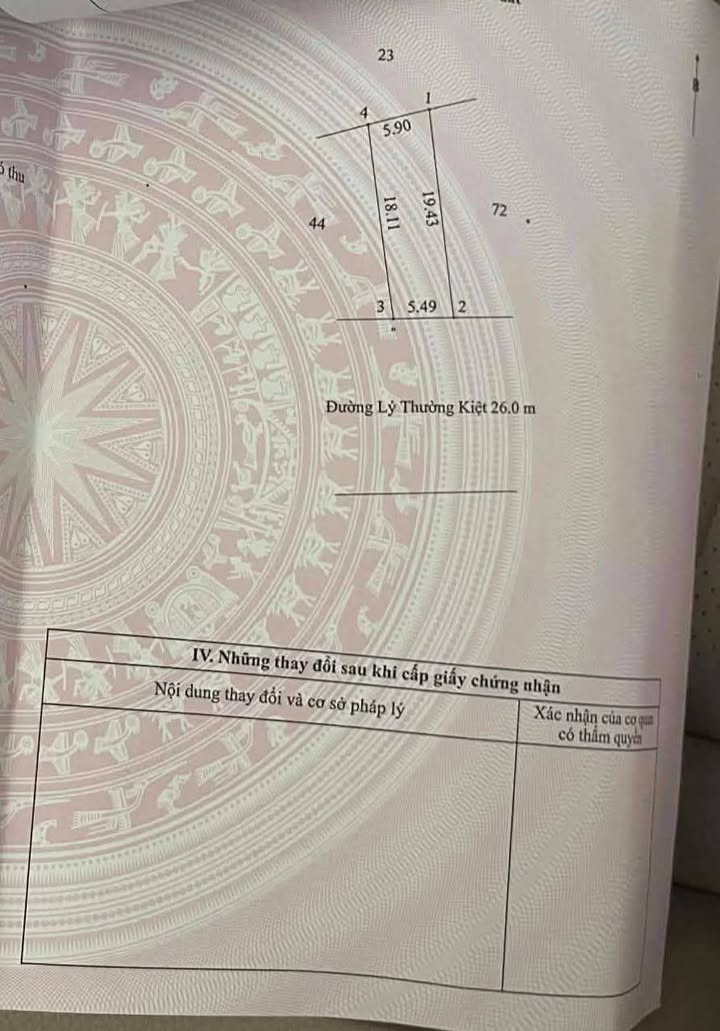 Lô đất mặt tiền kinh doanh Lý Thường Kiệt Đông Hà 104m² giá 2 tỷ - Cơ hội đầu tư hấp dẫn!