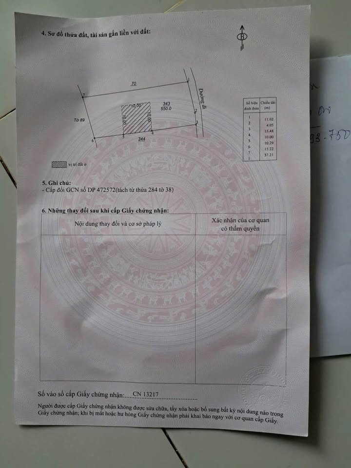 Đất nền 555m² tại Thôn 9, Xã Bàu Lâm, giá 1.5 tỷ - Cơ hội đầu tư tuyệt vời!