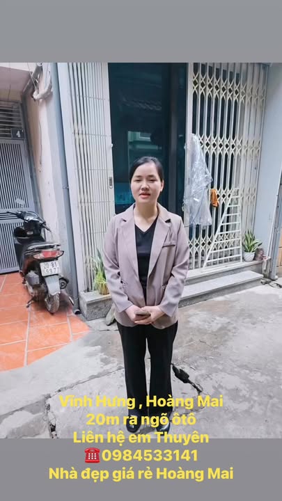 Nhà phố Vĩnh Hưng Hoàng Mai 40m² giá 7 tỷ - Chính chủ bán gấp!