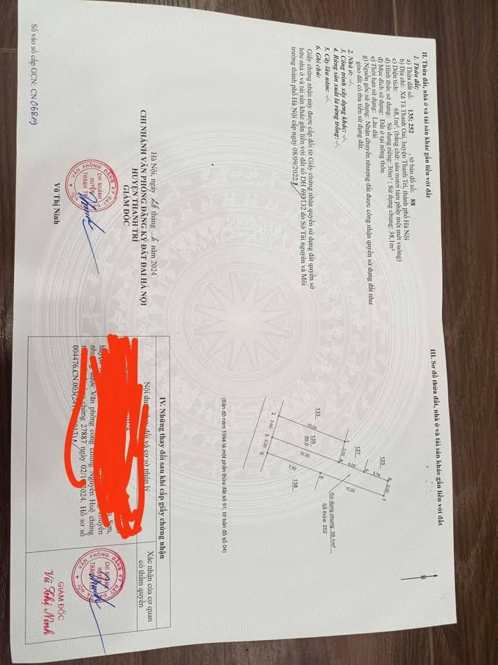 Nhà phố Thượng Phúc Tả Thanh Oai 32m² giá 4 tỷ - Lô góc, ô tô đỗ cửa