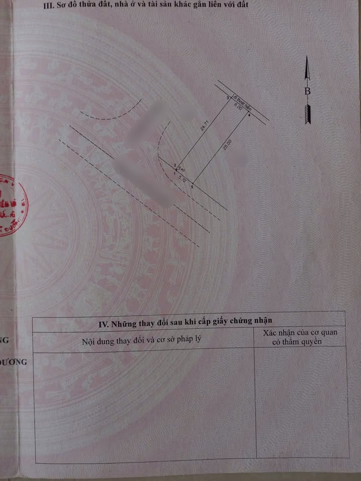 Mặt tiền đường Hố Lang, Dĩ An 150m² giá 4 tỷ - Vị trí kinh doanh đắc địa!