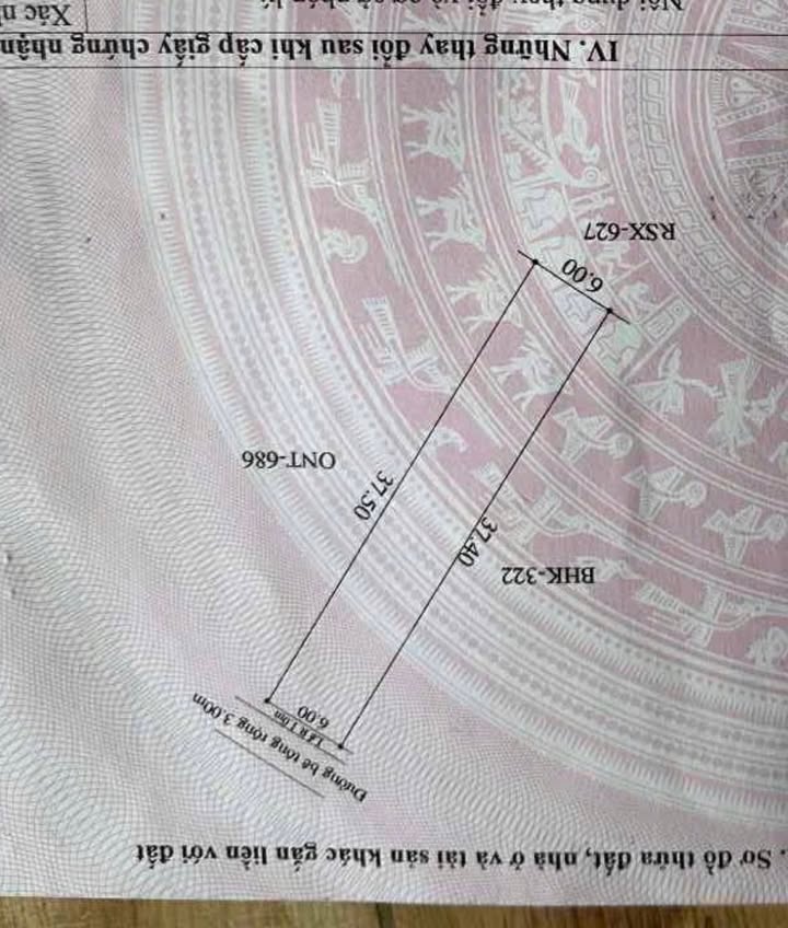 Đất thổ cư 224m² tại Duy Trung - Giá chỉ 415 triệu - Sổ hồng chính chủ!