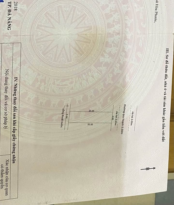 Đất nền 100m² Hòa Phước, Đà Nẵng giá 3.55 tỷ - Gần bến xe Đức Long!