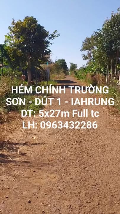 Đất nền Làng Dút 1, Trường Sơn, 135m² - Hướng Đông, Giá chỉ 2xx triệu!