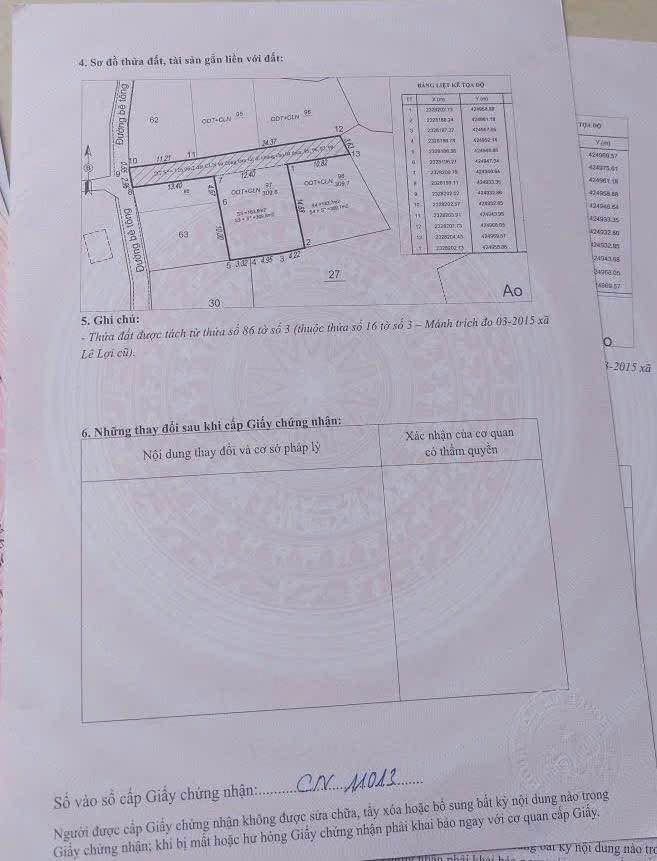 Đất nền Phường Hoành Bồ, 200m² giá chỉ 900 triệu - Sổ đỏ chính chủ!