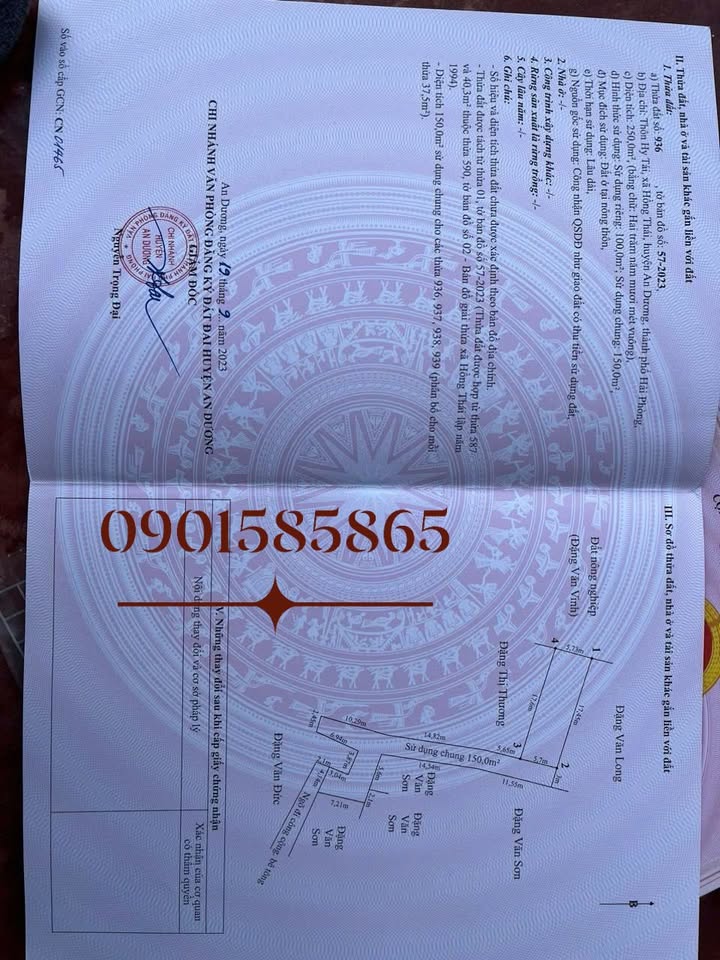 Đất nền An Hải, Hải Phòng 100m² - Cơ hội đầu tư không thể bỏ lỡ!