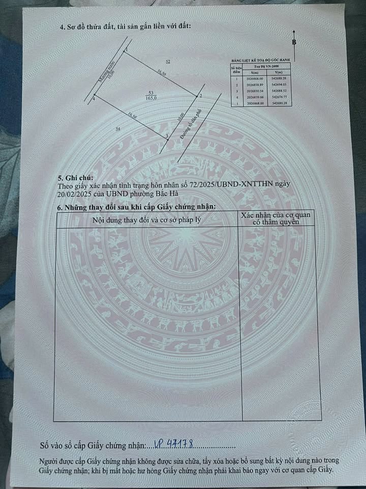 Đất nền trung tâm TP Hà Tĩnh 165m² giá 5 tỷ - Cơ hội đầu tư tuyệt vời!