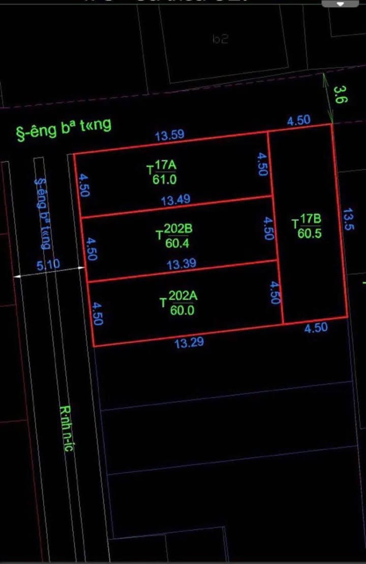 Đất nền Cẩm Trung 61m² giá 1.85 tỷ - Góc 2 mặt tiền sẵn sàng đầu tư!