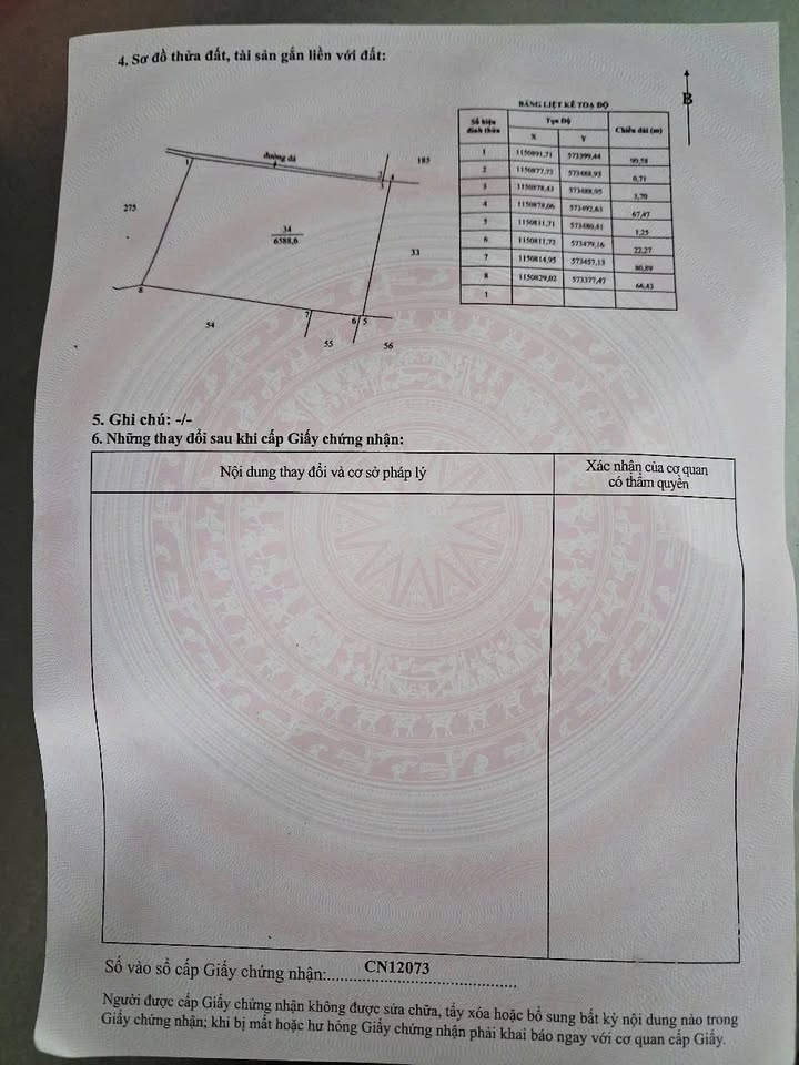 Đất nông nghiệp 6500m² mặt tiền đường Đá tại xã Thanh Bình - Giá chỉ 700 triệu!