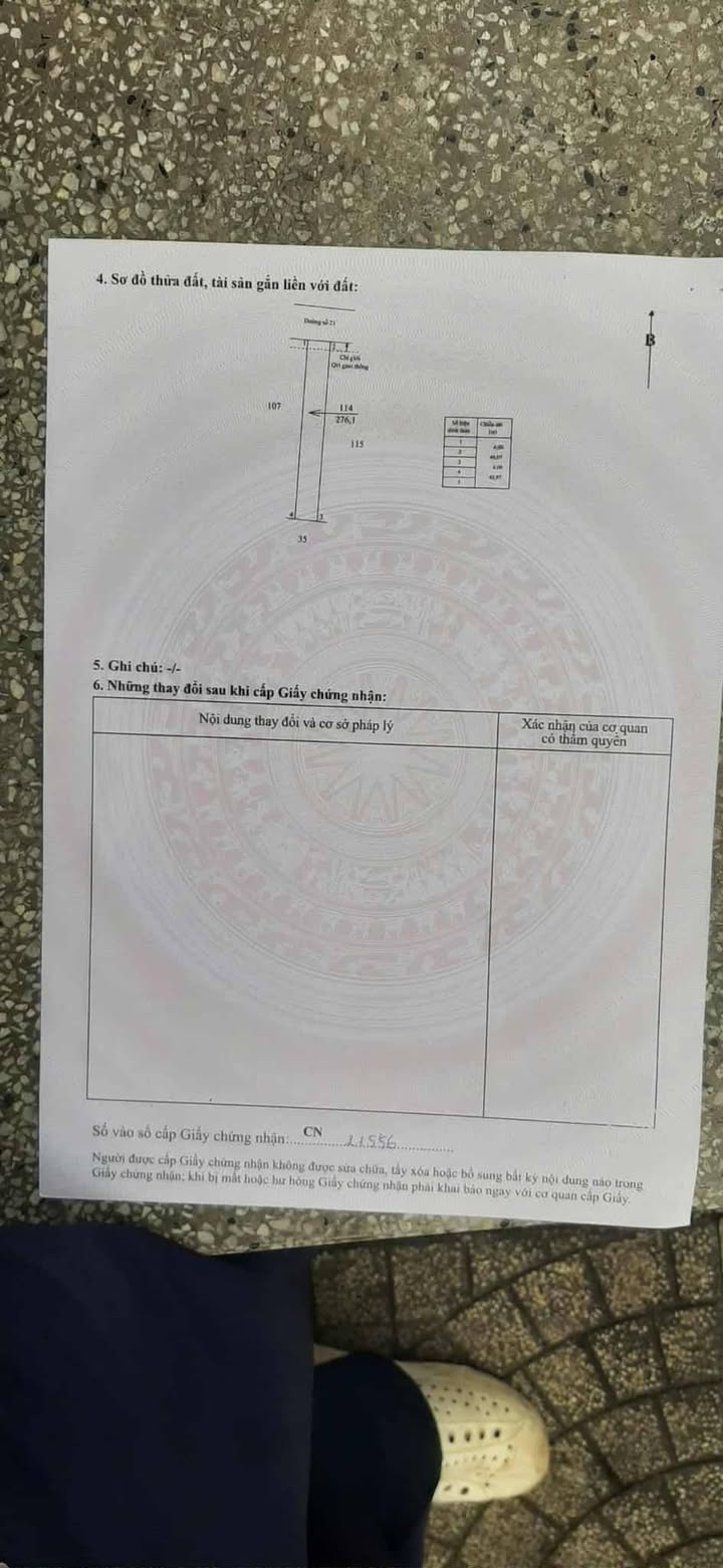 Đất nền 276m² tại Nghĩa Thành, Châu Đức giá 1.55 tỷ - Đầu tư sinh lời ngay!