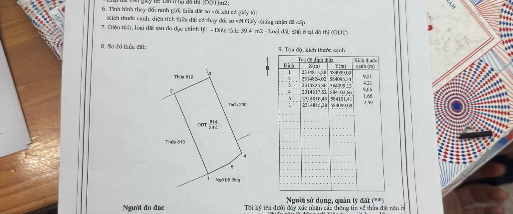 Bán lô đất ngõ 348 Bình Lộc, Hải Dương 39.4m² - Đất vuông đẹp, vị trí trung tâm!