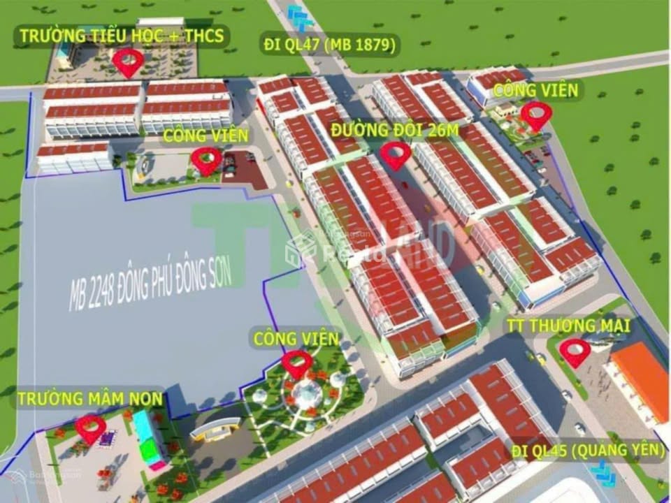 Đất nền đầu tư tại KCN Sumitomo, Đông Quang, 120m² - Cơ hội vàng cho nhà đầu tư!