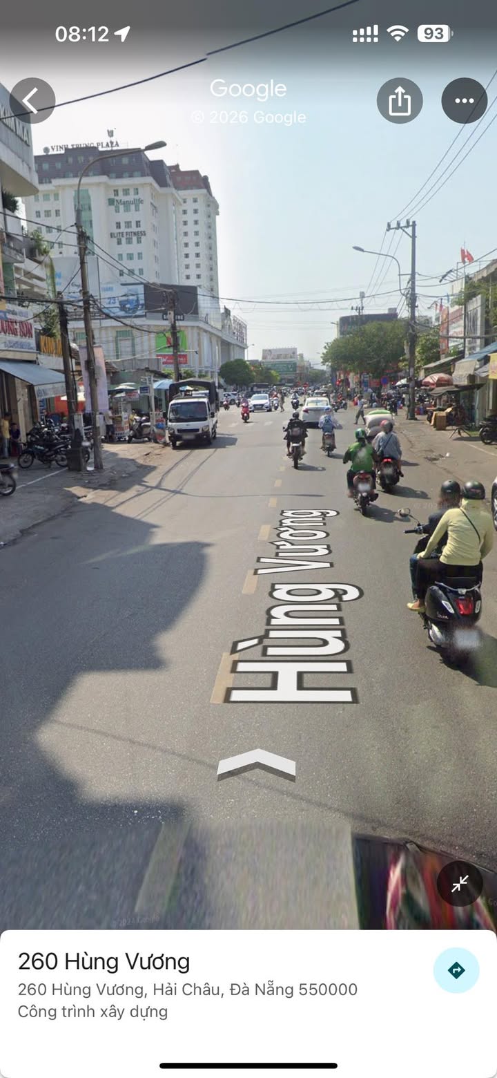 Nhà mặt tiền 260 Hùng Vương, Quận Hải Châu, 70m² - Phù hợp kinh doanh ngay!