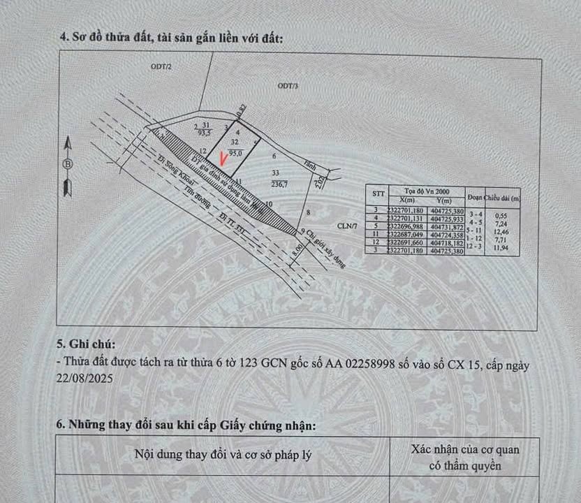 Đất nền KCN Đông Mai 95m² giá 1.5 tỷ - Mặt tiền 7,7m, đầu tư sinh lời!