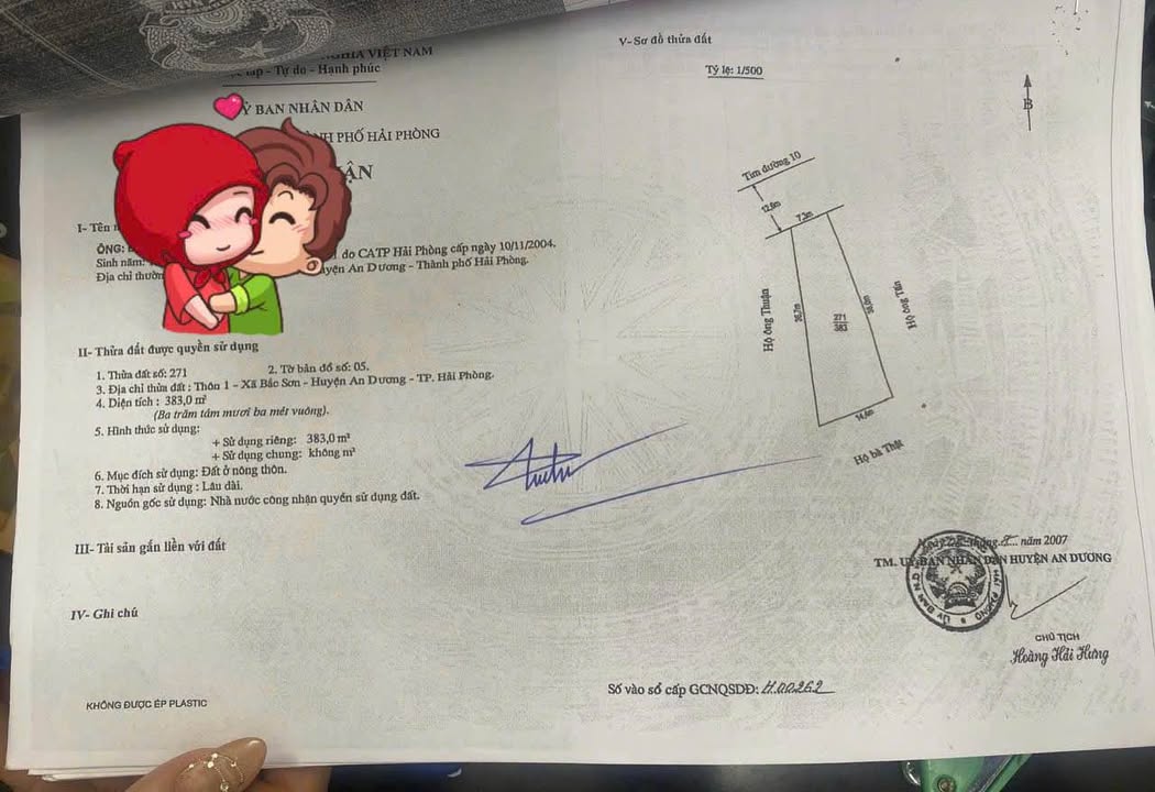 Đất nền mặt đường QL 10, phường An Dương, Hải Phòng 383m² giá 13 tỷ - Kinh doanh sầm uất!