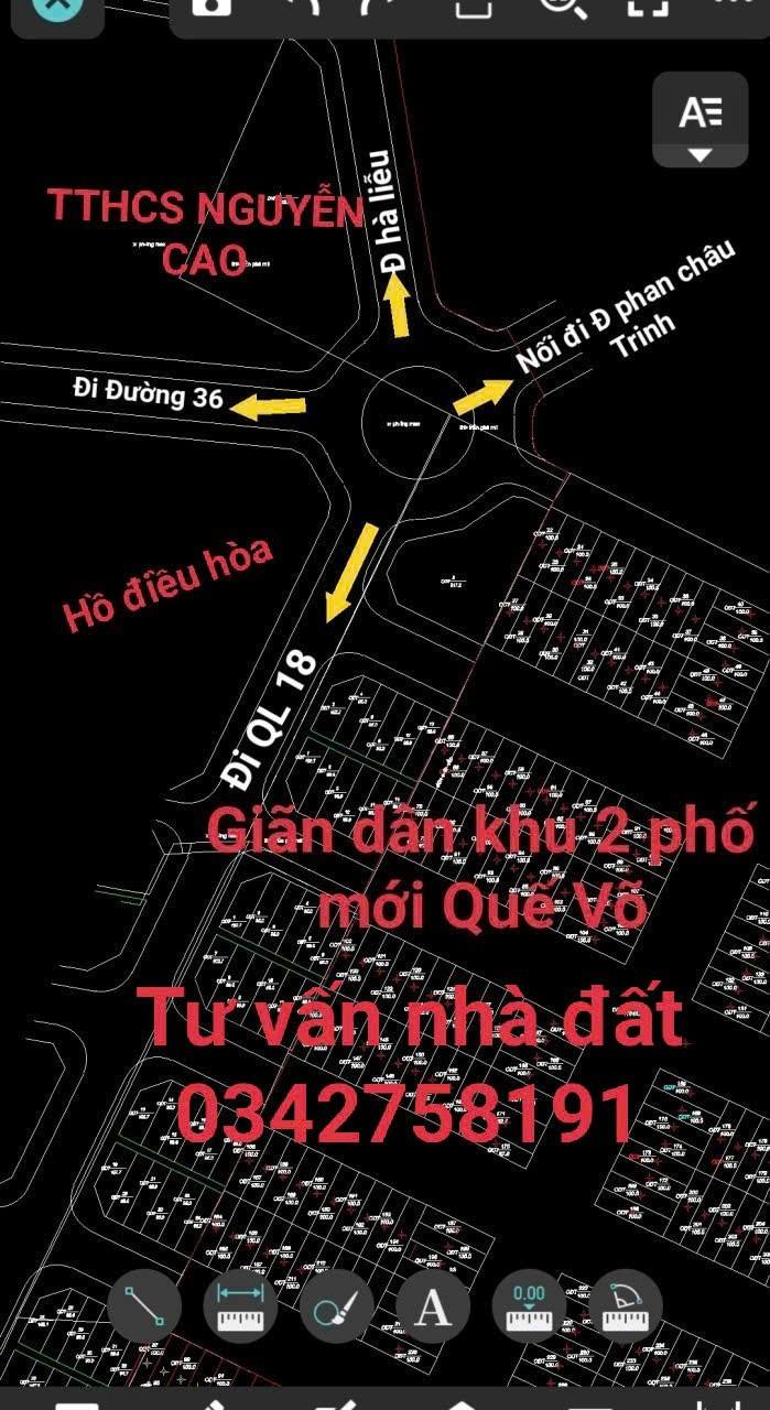 Đất nền khu 2 Phố Mới, Quế Võ, Bắc Ninh 100m² giá 5 tỷ - Đường rộng, tiện ích đầy đủ!