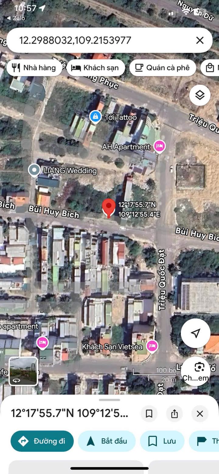 Đất mặt đường Bùi Huy Bích, Nha Trang 70m² giá 5.8 tỷ - Đầu tư sinh lời ngay!