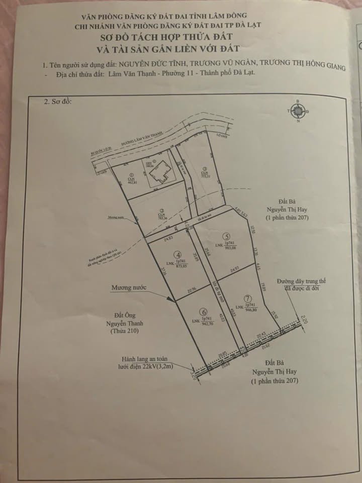 Đất đường Lâm Văn Thạnh Đà Lạt 7000m² - Sổ đỏ chính chủ, giá thỏa thuận!