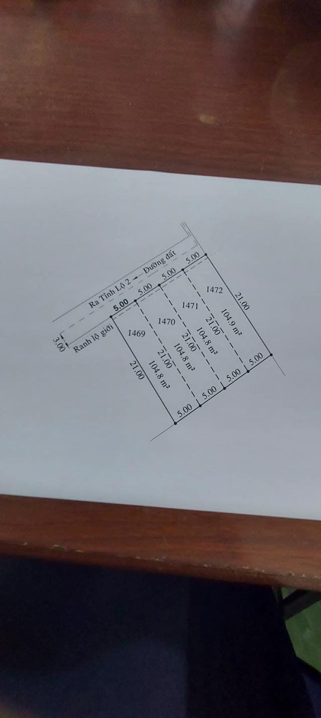 Đất nền 105m² tại Tân Phú Trung, Củ Chi - Sổ đỏ chính chủ, giá 1.85 tỷ!