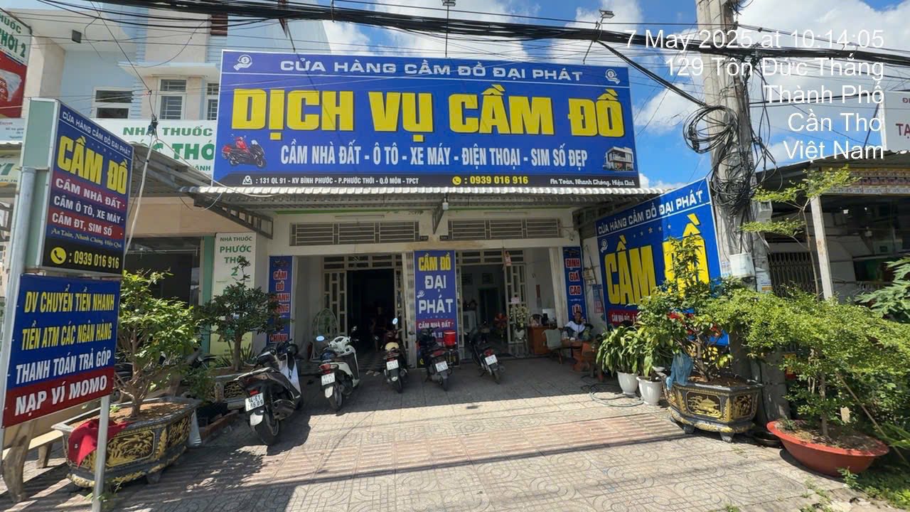 Nhà mặt tiền QL 91, Phường Phước Thới, Quận Ô Môn - Kinh doanh ngay, giá 6.5 tỷ!