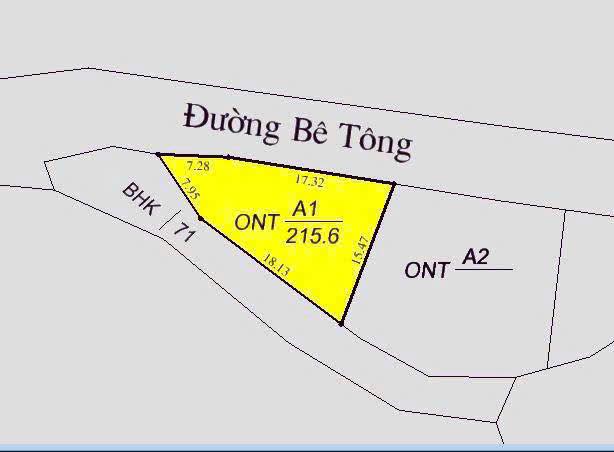 Đất nền Ngọc Lặc Thanh Hóa 215.6m² giá 125 triệu - Mặt tiền rộng thoáng đãng!