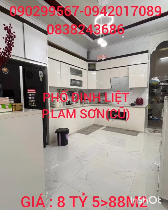 Nhà 3 Tầng Đinh Liệt, Phường Đông Hải, 88m² giá 8.5 tỷ - An ninh tốt, gần chợ