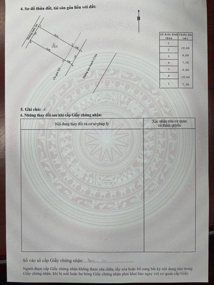 Đất nền Khu Quy Hoạch Hói Sai Thượng Thừa Thiên Huế 172m² giá 4.4 tỷ - Cơ hội đầu tư hiếm có!