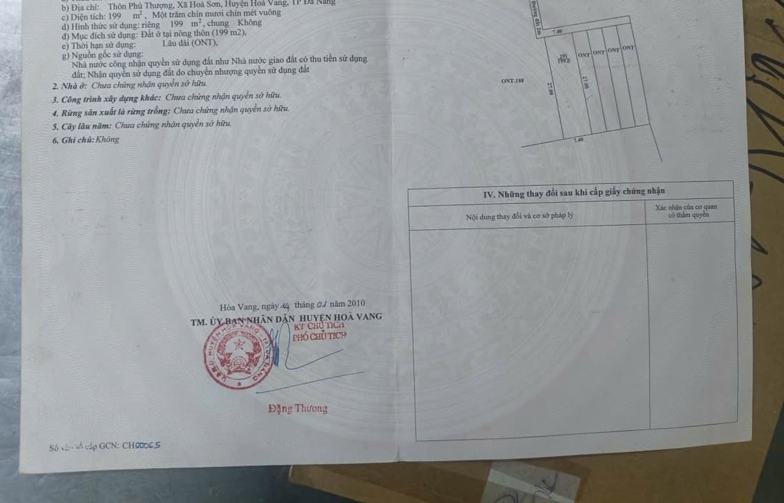 Đất nền Phú Thượng, 200m² giá chỉ 1 tỷ - Sổ hồng đầy đủ!