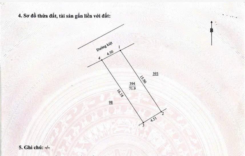Đất nền đường bê tông 4m Trần Đình Nam 72m² giá 3.45 tỷ - Cơ hội đầu tư hấp dẫn!
