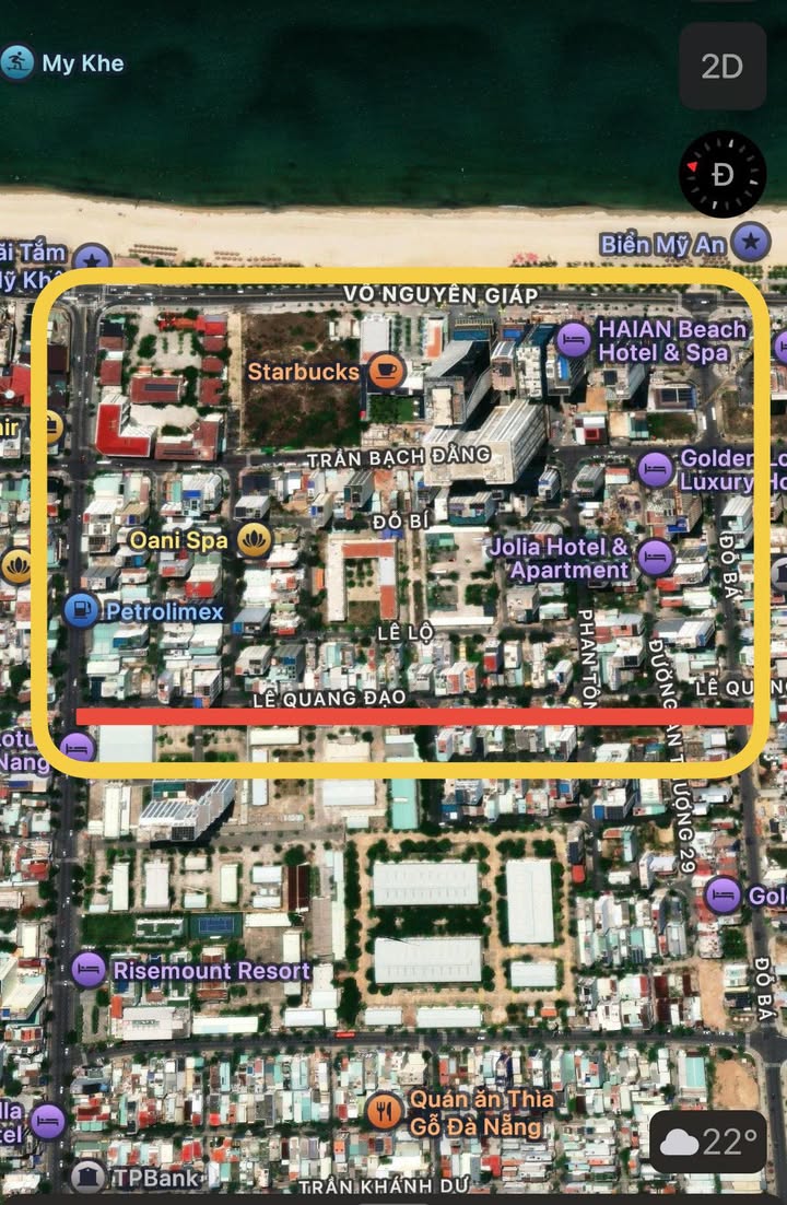 FrontHouse Lê Quang Đạo, Quận Ngũ Hành Sơn, 92m² giá 25.5 tỷ - Vị trí đắc địa gần biển!