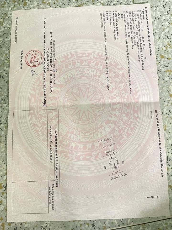 Đất nền Khu Dân Cư Lộc Phát - Bàu Bàng 80m² giá 720 triệu - Cơ hội đầu tư lý tưởng!