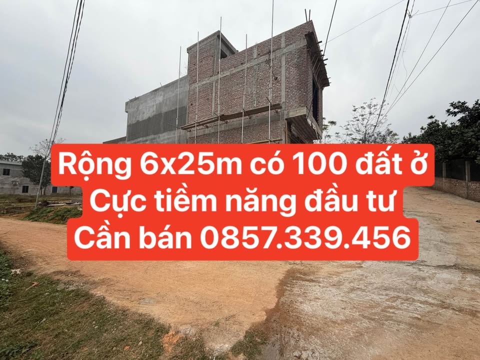 Đất nền 2 mặt đường tại phường An Tường, Tuyên Quang 150m² - Sổ đỏ chính chủ!