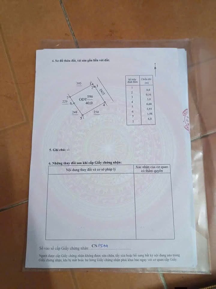 Lô đất thổ cư Trần Lãm Thái Bình 40m² giá 1 tỷ - Đầu tư tiềm năng ngay gần KĐT Kiến Giang!