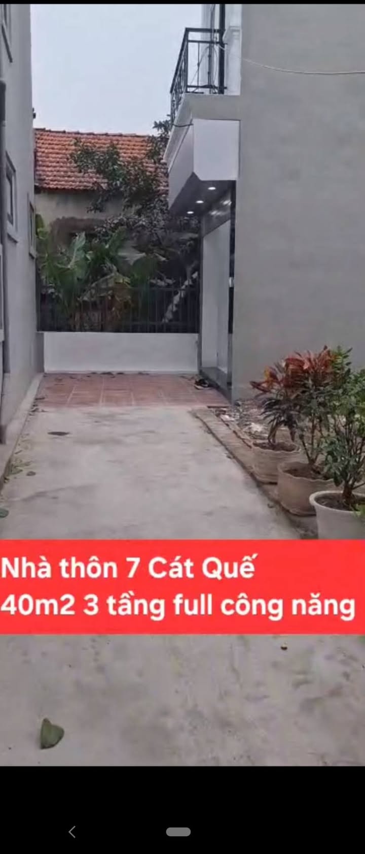 Nhà chính chủ Cát Quế, Hoài Đức 40m² giá 3.9 tỷ - Thiết kế hiện đại, gần chợ, trường học