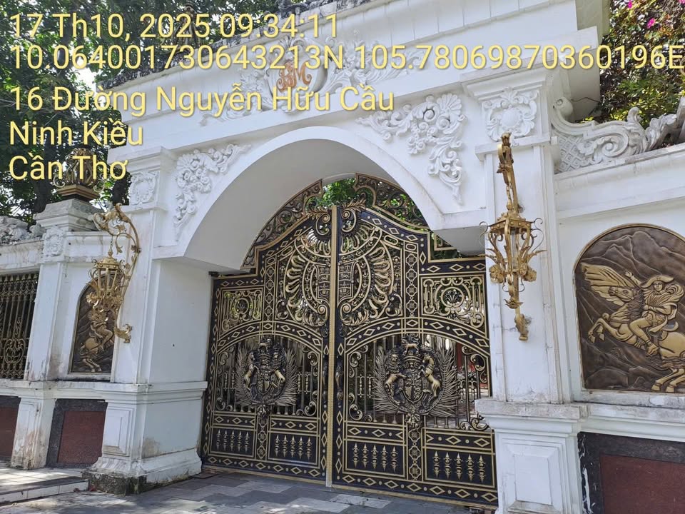 Biệt thự sân vườn 4 tầng Cồn Khương, Cần Thơ 991m² giá 39 tỷ - Thiết kế sang trọng, vào ở ngay!