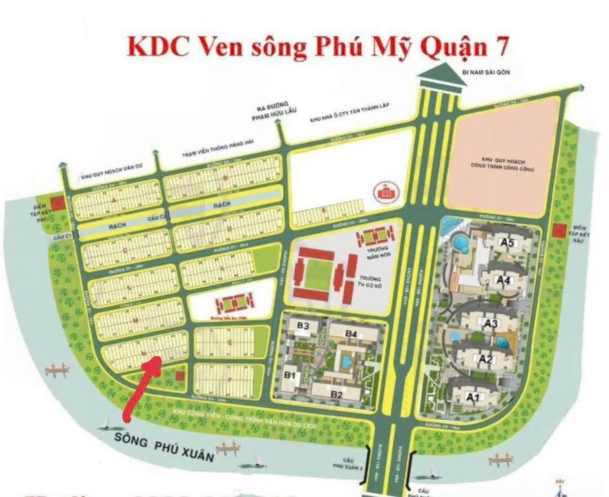 Đất nền Phú Mỹ Hưng Quận 7 giá 8.6 tỷ - Cơ hội đầu tư hiếm có!