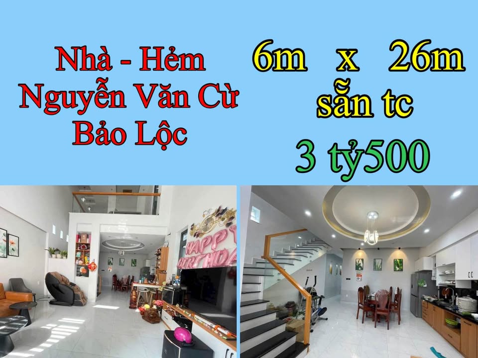 Nhà hẻm Nguyễn Đức Cảnh, Bảo Lâm 156m² giá 3.5 tỷ - Chính chủ bán gấp!