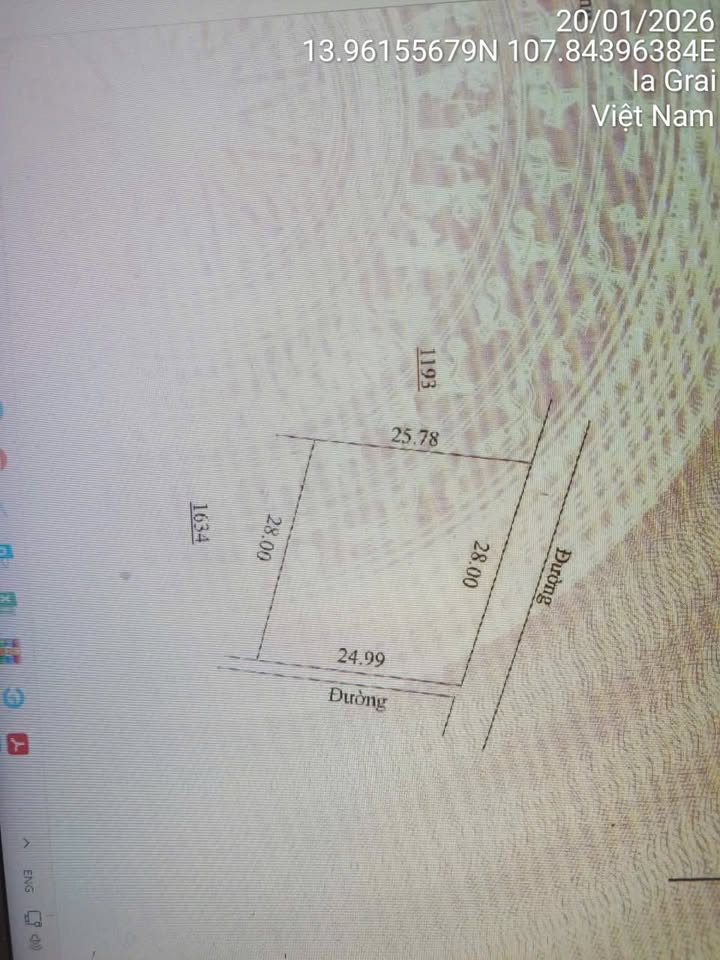 Đất nền lô góc 700m² xã Ia Dêr, giá 5 triệu - Đầu tư sinh lời hấp dẫn!